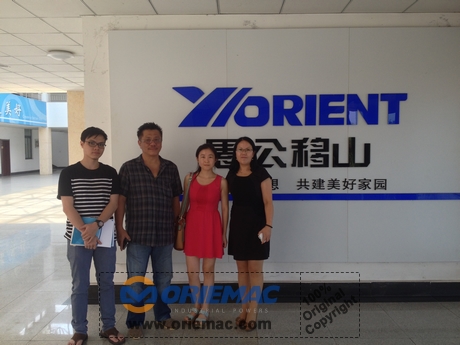 Indonesia Clients Visited Factories For Concrete Mixer Truck and Wheel Excavator 1