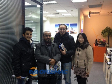 Saudi Arab Clients Visit XCMG Factory For Road Roller and Truck Mounted Crane_4