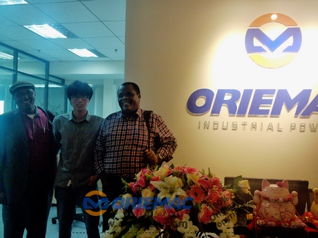 2014-10-28 Kenya Customers Visited Our Office for Meeting on Trailers
