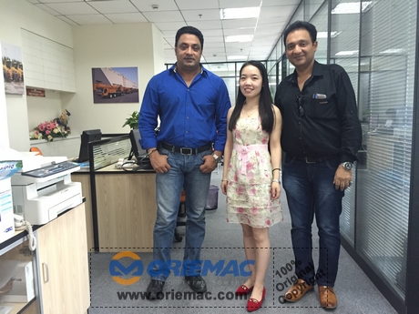 Saudi Arabia Clients Visited Our Office for Meeting on Machinery and Spare parts_1