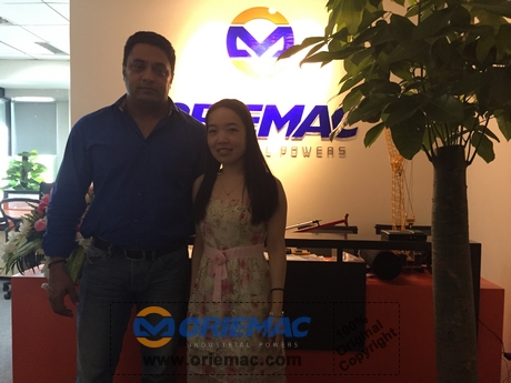 Saudi Arabia Clients Visited Our Office for Meeting on Machinery and Spare parts_2