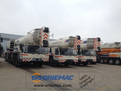 Turkmenistan Clients Visited ZOOMLION Factory For Rough Terrain Crane_4