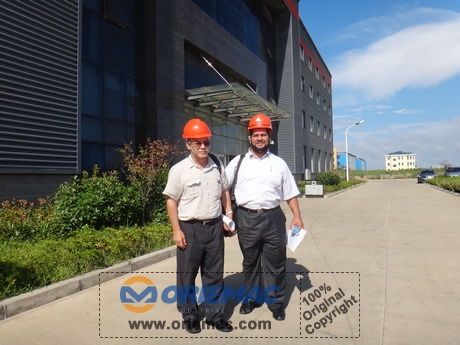 Algerian Client Visted Crushing Plant Factory_3