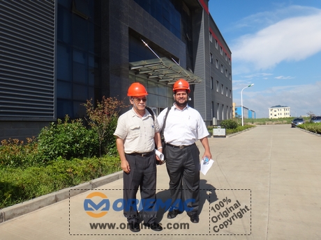 Algerian Client Visted Crushing Plant Factory_3