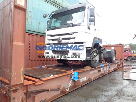 Philippines 3 Sinotruk 4x2 Tractor Truck_1
