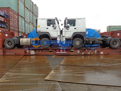 Philippines 3 Sinotruk 4x2 Tractor Truck_4