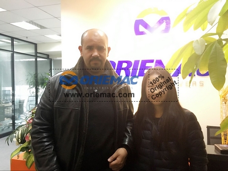 Algeria Customer Came to Visit Us for Liugong CLG835 Wheel Loader