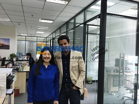Ethiopia Customer Come to Visit Us for XCMG QY25K-II_1