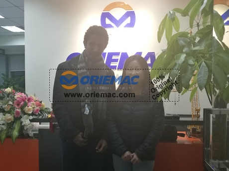Ethiopia Client Visited Oriemac Office For Wheel Loader