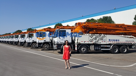 Oriemac Team Visited Zoomlion Factory_7
