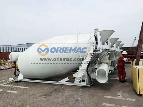 4 Units Concrete Mixer Body