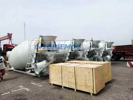 4 Units Concrete Mixer Body