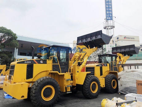 Timor Leste Units LIUGONG Wheel Loader ZL50CN & 2 Units CLG836