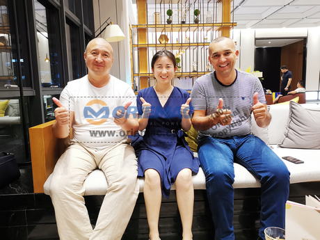 Meet Uzbekistan Customers in Qingdao 