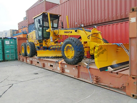 Papua New Guinea SHANTUI Grader SG16-3 And 1 Unit Road Roller SR10