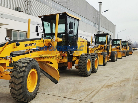 SHANTUI Grader SG16-3 And 1 Unit Road Roller SR10