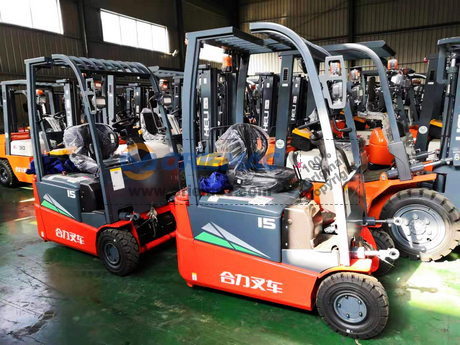 Chile - 2 Units HELI Eletric Forklift CPD15SQ-GB2