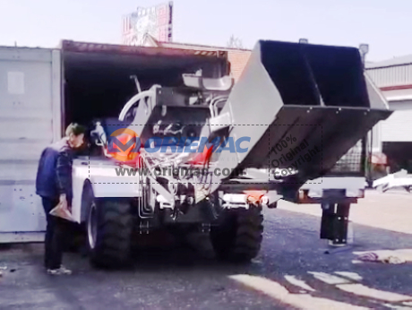 Ukraine - 2 Units Self Propelled Concrete Mixer JBC35