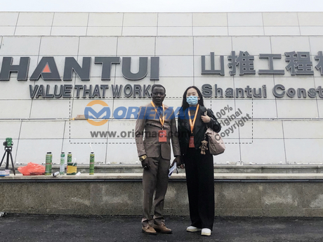 Nigeria Client Visted SHANTUI Factory