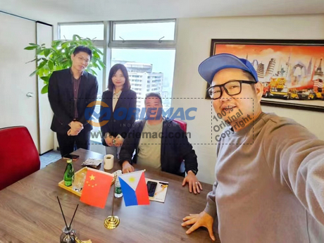 Philippines Client Visited ORIEMAC Office