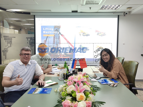 Russia Client Visited ORIEMAC Office 