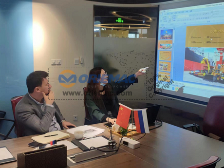 Russia Client Visited ORIEMAC Office