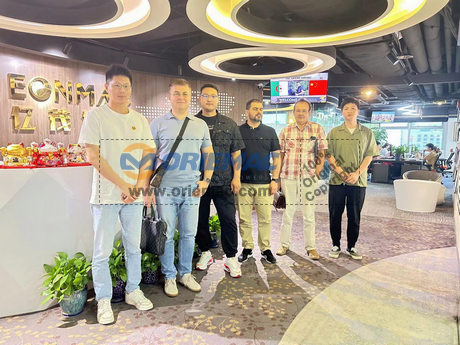 Russia Client Visited ORIEMAC Office