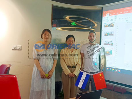 Honduras Clients Visited ORIEMAC Office