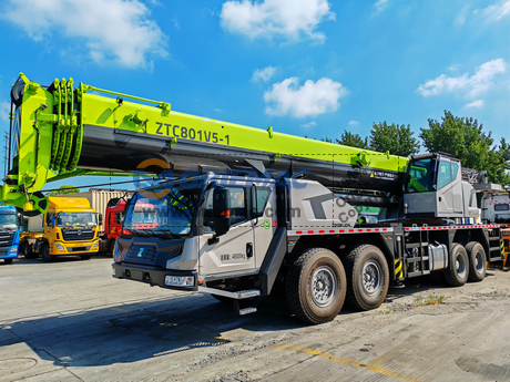 EI Salvador - 1 Unit ZOOMLION Truck Crane ZTC801V562-1