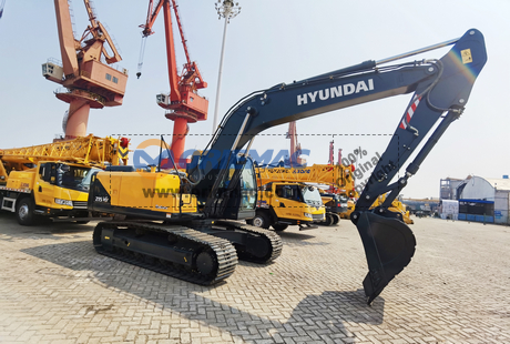 Algeria - 1 Unit HYUNDAI Crawler Excavator R215VS