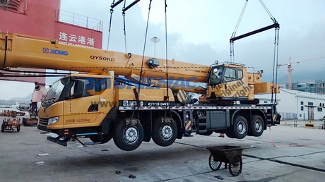 Algeria - 1 Unit XCMG Truck Crane QY50KD