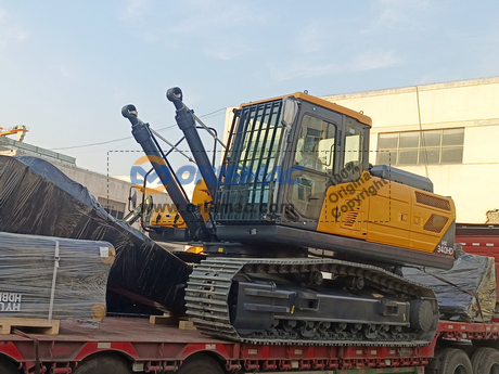 Algeria - 1 Unit HYUNDAI HX340HD Crawler Excavator