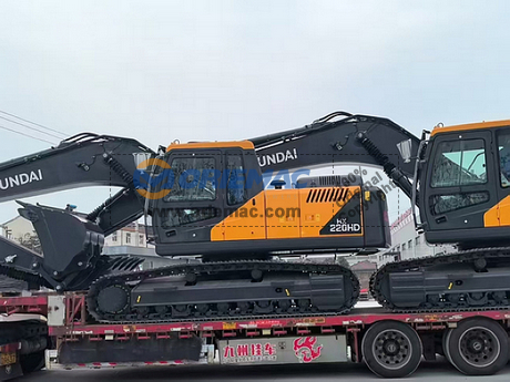 Algeria - 1 Unit HYUNDAIr HX220HD Crawler Excavator