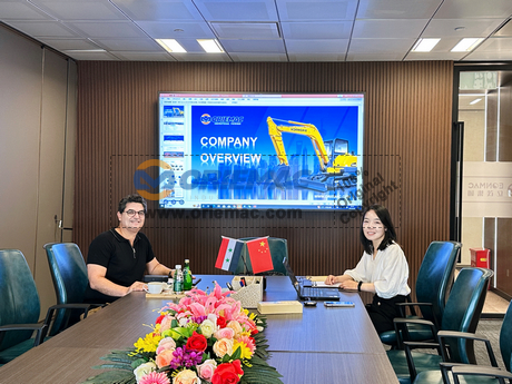 Syria Client Visited ORIEMAC Office