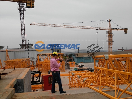 Agentina Client Visited Oriemac Office for JinKui Tower Crane_2