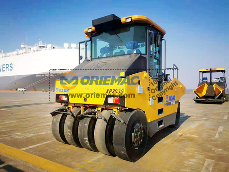 Algeria 2 XCMG XP203S Road Roller