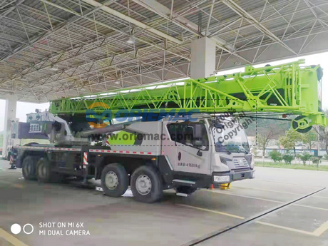 Uzbekistan ZOOMLION ZTC550H Truck Crane