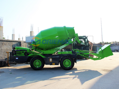 HY400 Self Loading Concrete Mixer