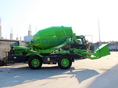 HY400 Self Loading Concrete Mixer