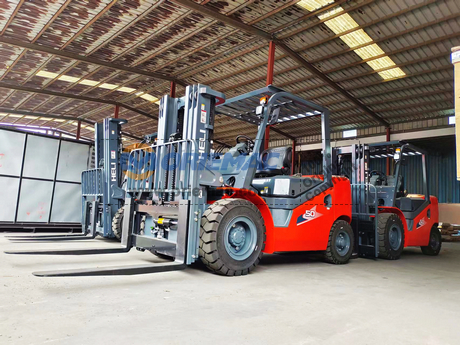 HELI CPCD35 & 2 CPCD50 Forklift