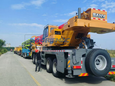 Iraq - 2 Unit SANY SYM5429JQZ50C8 & SYM5316JQZ25C Truck Crane