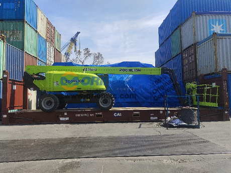 Ecuador- 1 Unit ZOOMLION ZA22J-V & ZA26J-V Articulated Boom Lifting Platform Ecuador- 1 Unit ZOOMLION ZA22J-V & ZA26J-V Articulated Boom Lifting Platform