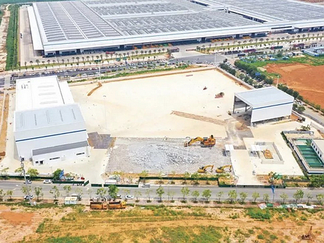 LIUGONG Intelligent International Industrial Park Construction Makes New Progress