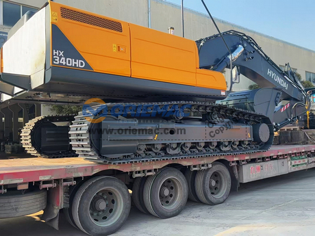Algeria - 1 Unit HYUNDAI HX340HD Crawler Excavator