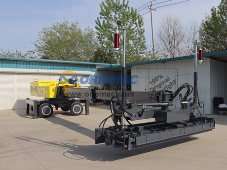 Guatemala - 1 Unit HA200-4 Concrete Laser Leveler & SQZ330 Truck Mounted Crane