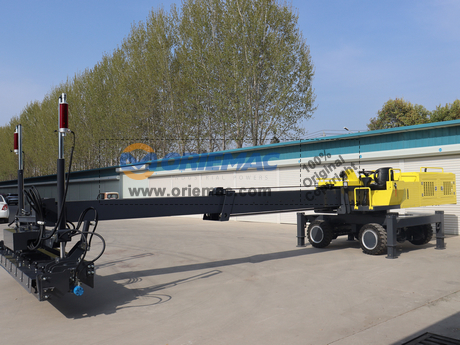 Guatemala - 1 Unit HA200-4 Concrete Laser Leveler & SQZ330 Truck Mounted Crane