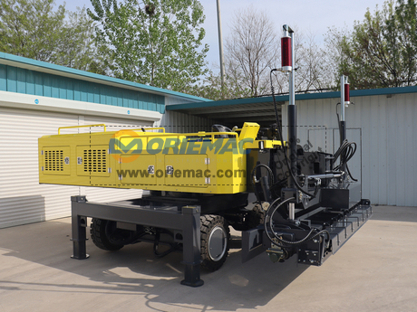 Guatemala - 1 Unit HA200-4 Concrete Laser Leveler & SQZ330 Truck Mounted Crane