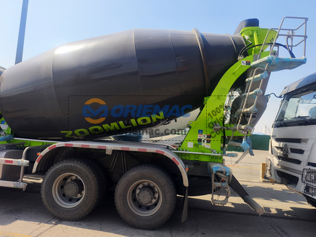 Algeria - 2 Units ZOOMLION G10V Concrete Mixer Truck