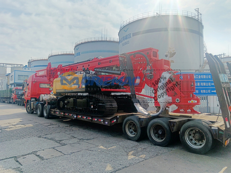 Algeria - 1 Unit SANY SR155 Rotary Drilling Rigs