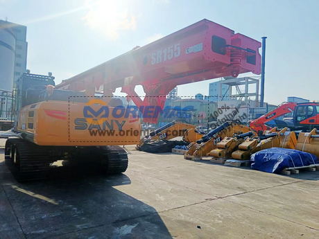 Algeria - 1 Unit SANY SR155 Rotary Drilling Rigs